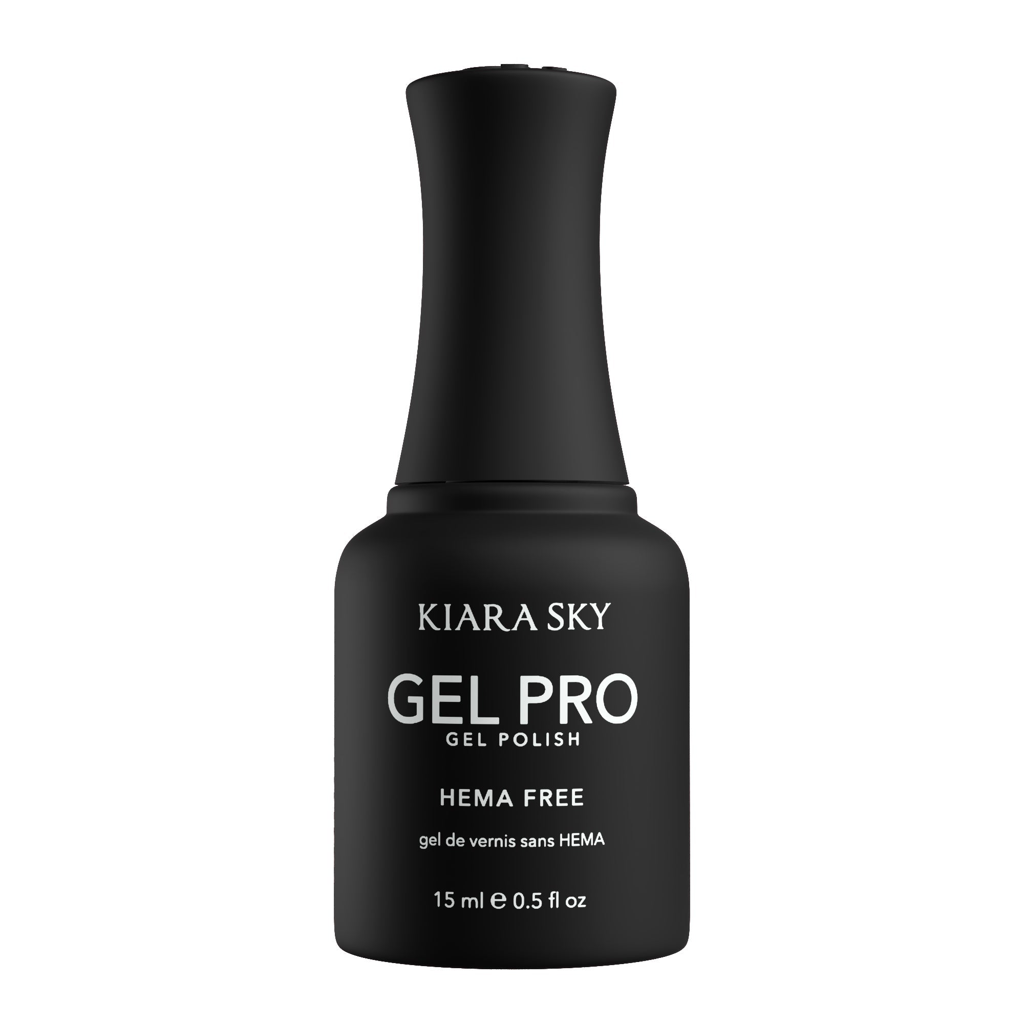 Kiara Sky HEMA-Free Gel Pro Polish – #150 True Black 0.5oz (15ml)