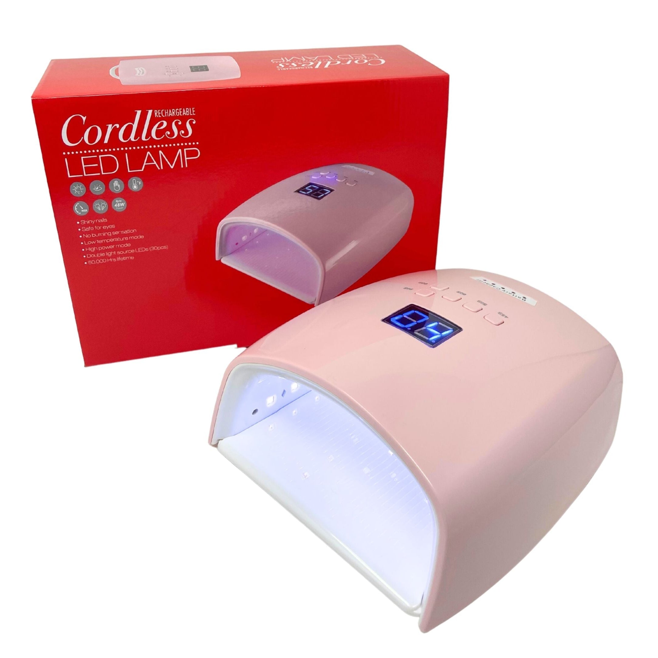 DND - Recharge LED Lamp 48W (White/ Pink) - SALE