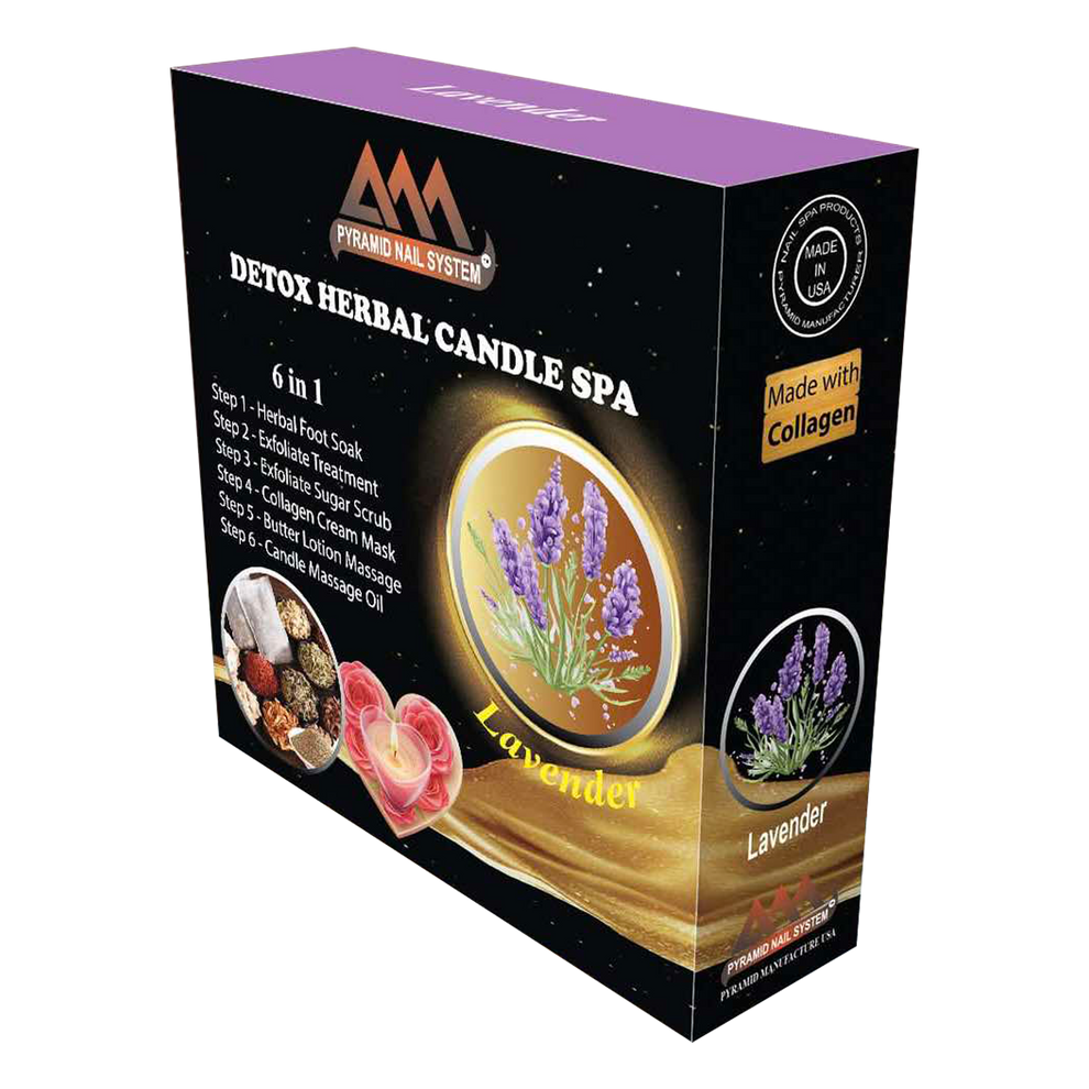 Pyramid Detox Herbal Candle Spa 6 steps (50pcs / case)