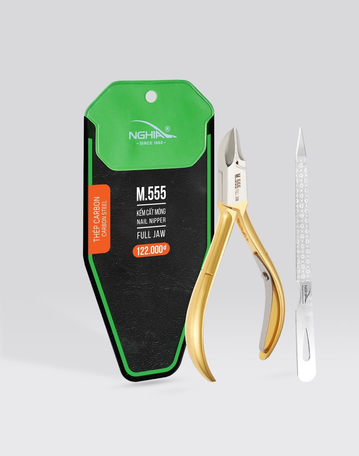NGHIA Stainless Steel Acrylic / Nail Nipper M555
