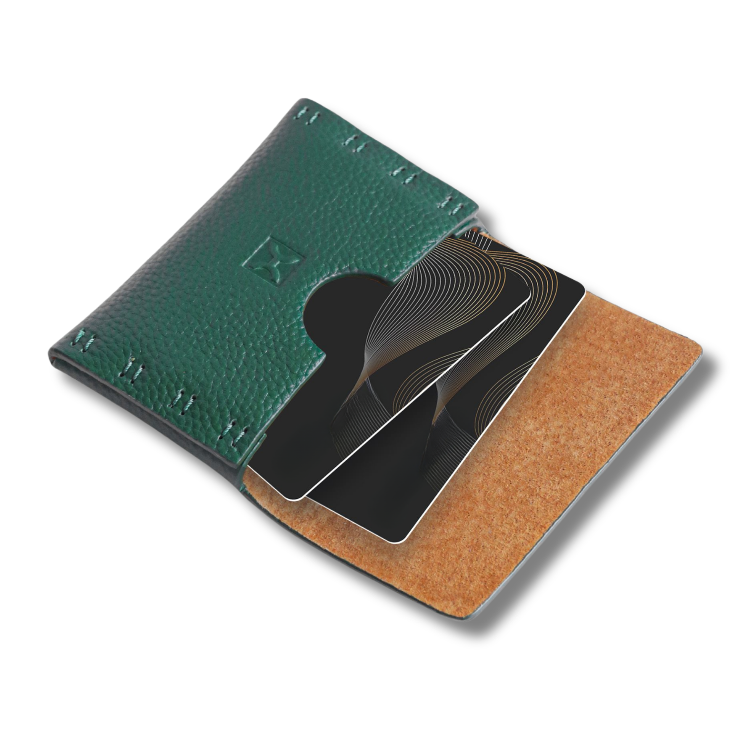 Magnetic Flap Compact Business Card Holder Colorful Custom