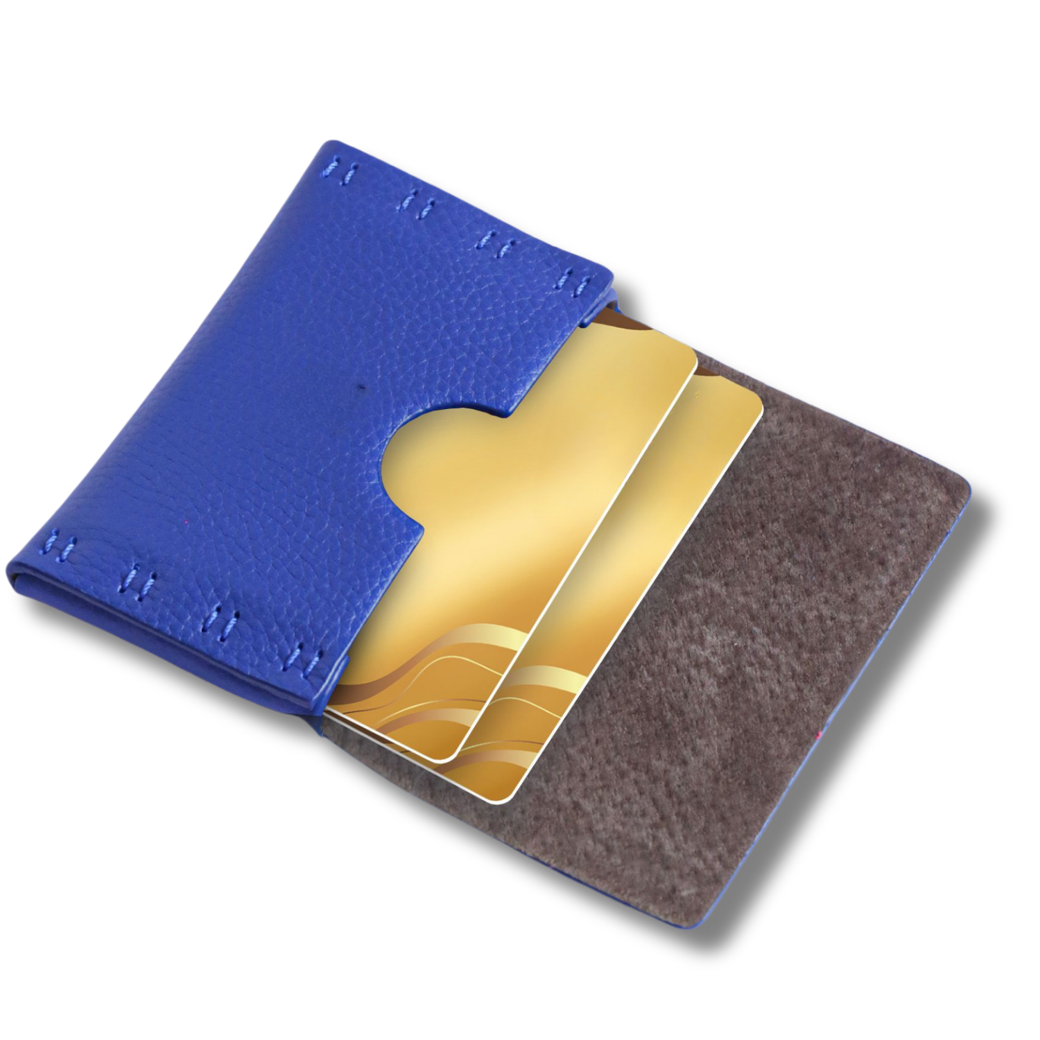 Magnetic Flap Compact Business Card Holder Colorful Custom