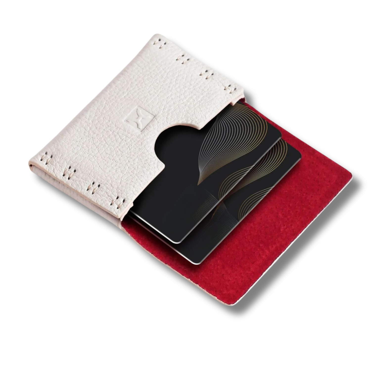 Magnetic Flap Compact Business Card Holder Colorful Custom