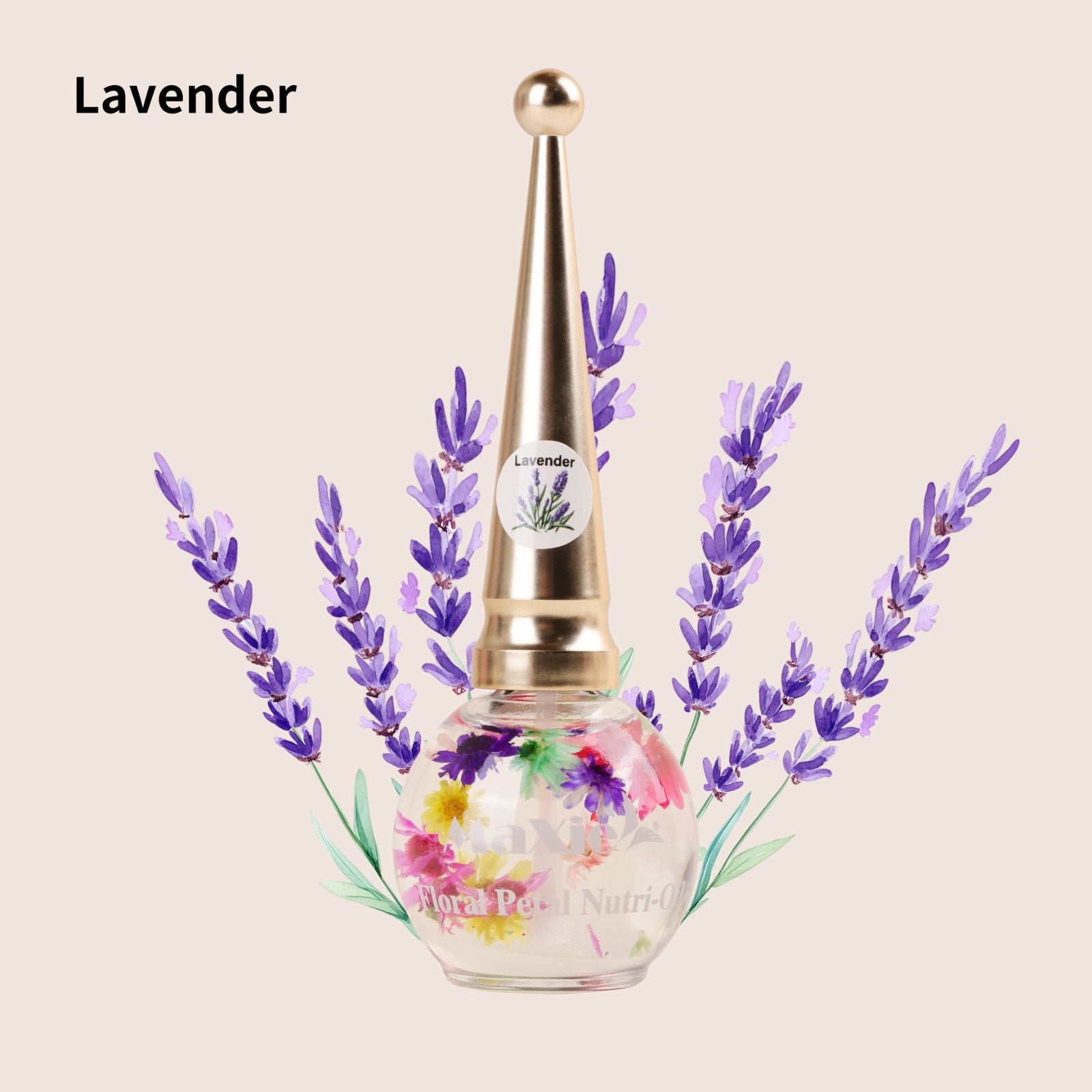 Maxie Floral Petal Nutrition Many Scented Cuticle Oil 0.5oz