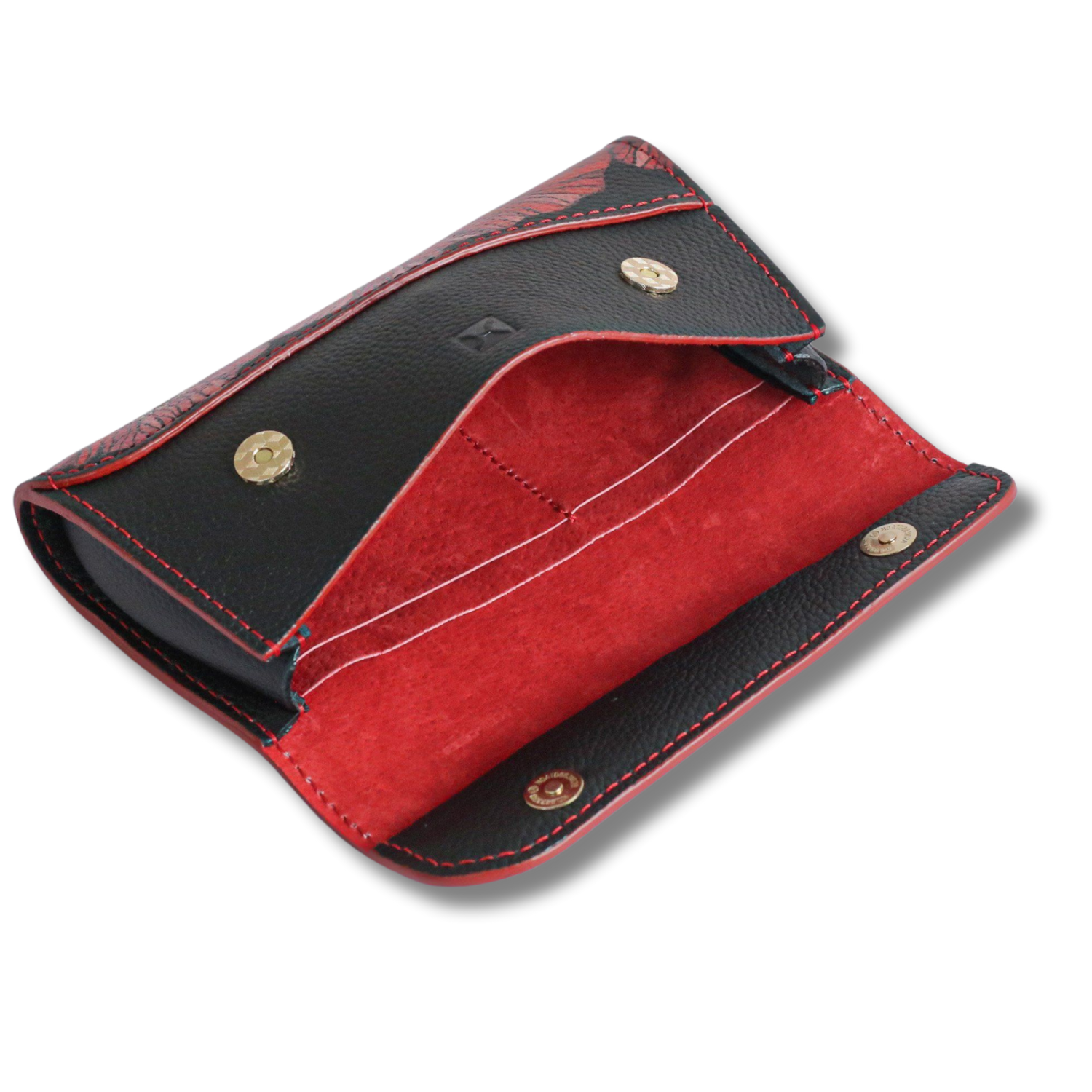 Modern She's Front Magnetic Flap Long Wallet