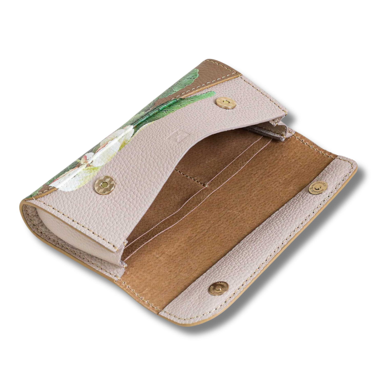 Modern She's Front Magnetic Flap Long Wallet