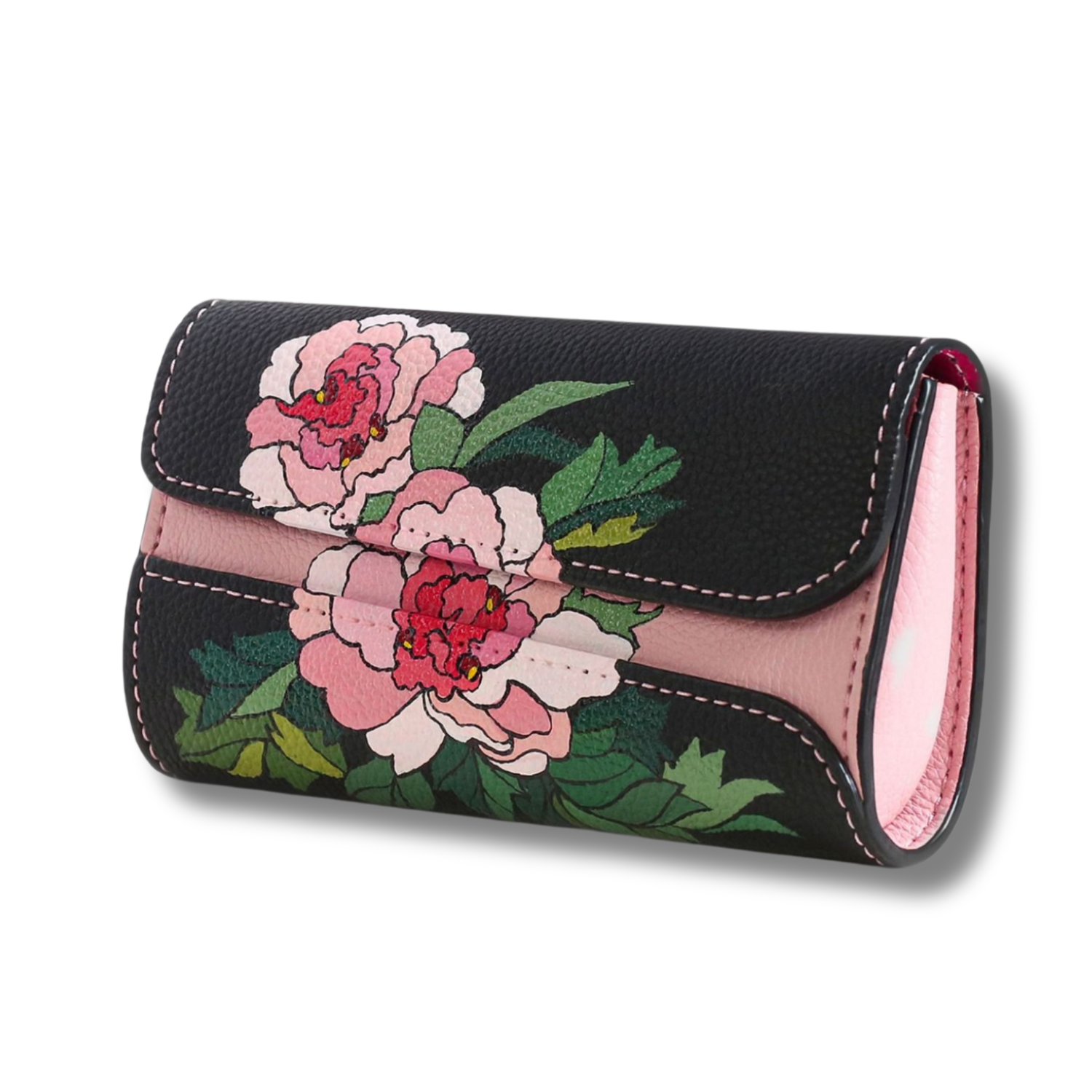 Modern She's Front Magnetic Flap Long Wallet