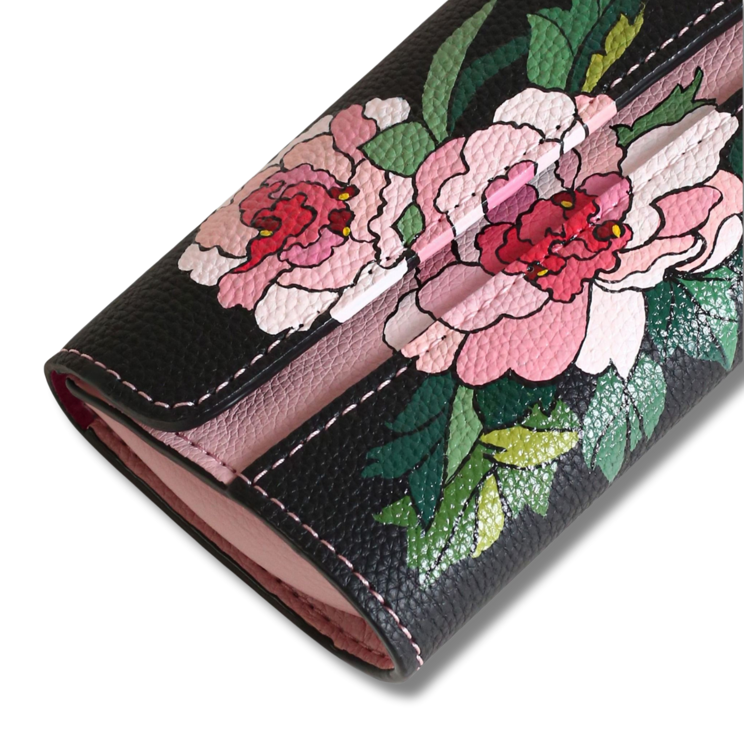 Modern She's Front Magnetic Flap Long Wallet