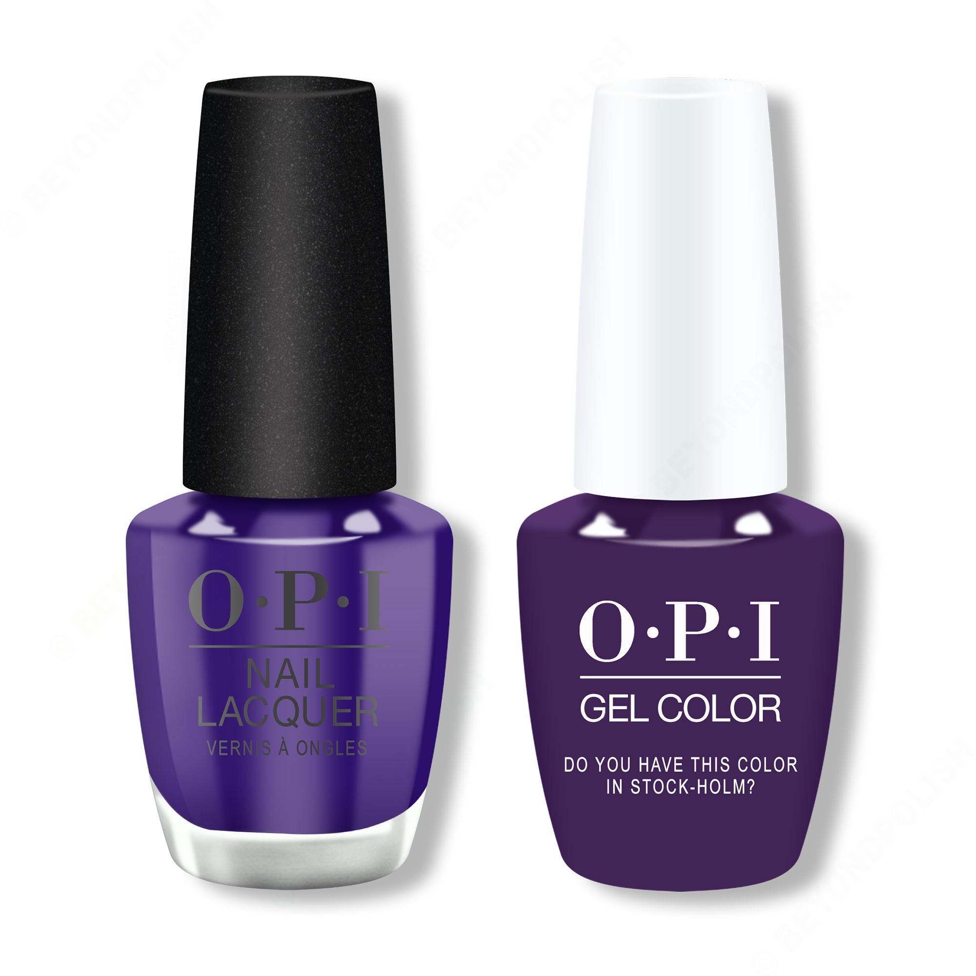 OPI - Gel & Lacquer Duo - Do You Have This Color In Stock-Holm?