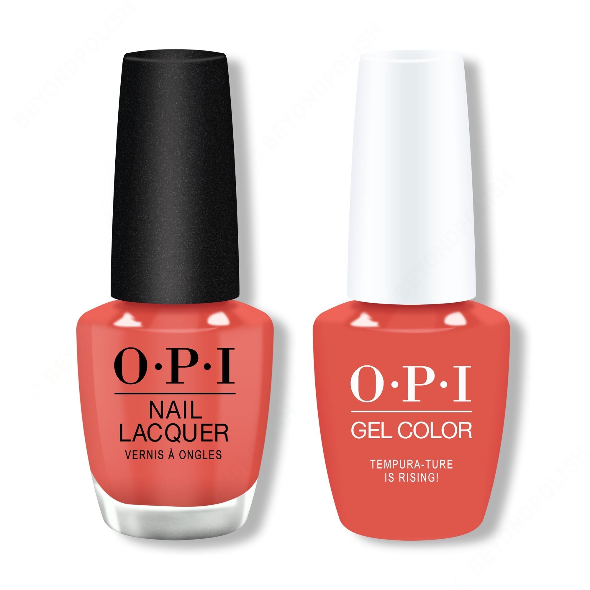 OPI - Gel & Lacquer Duo - Tempura-ture is Rising!