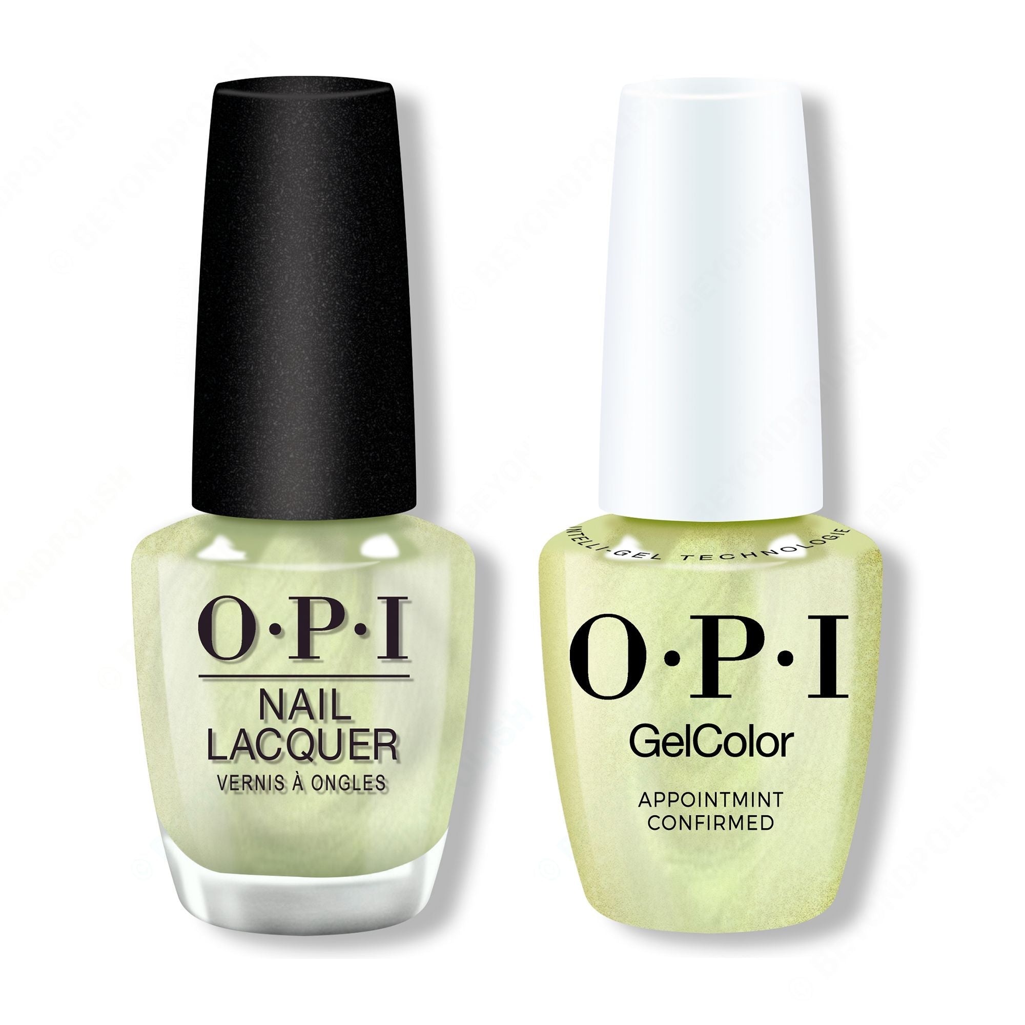 OPI - Gel & Lacquer Intelli-Gel Duo - AppointMINT Confirmed