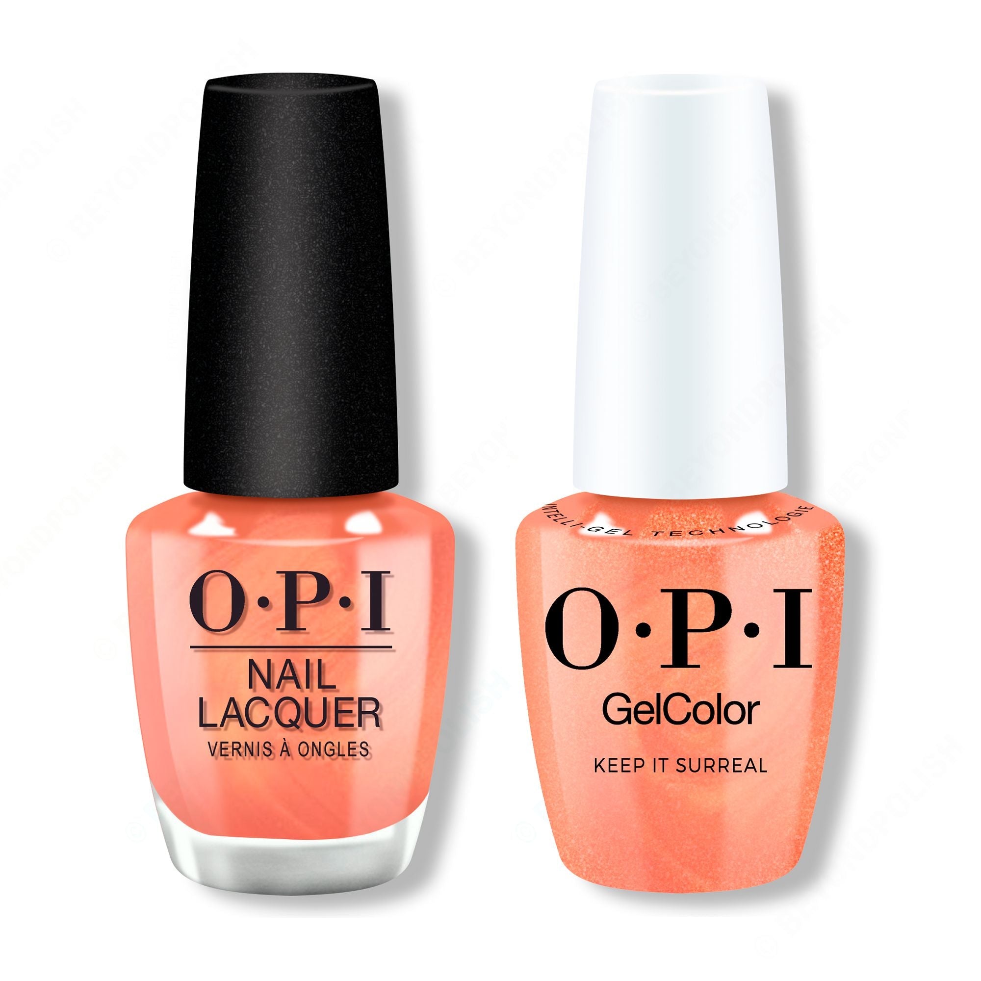 OPI - Gel & Lacquer Intelli-Gel Duo - Keep it Surreal Vegan, HEMA-free and TPO-free