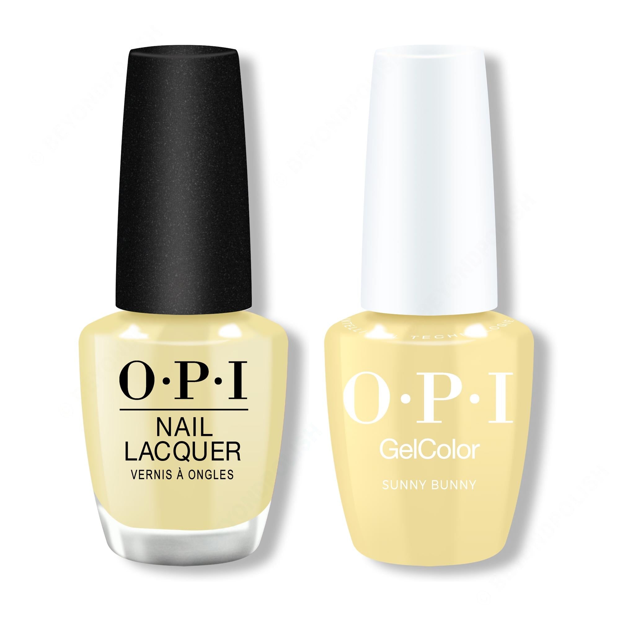 OPI Spring 2026 The New OPIcons Collection - Gel & Lacquer Duo - S069 - Sunny Bunny