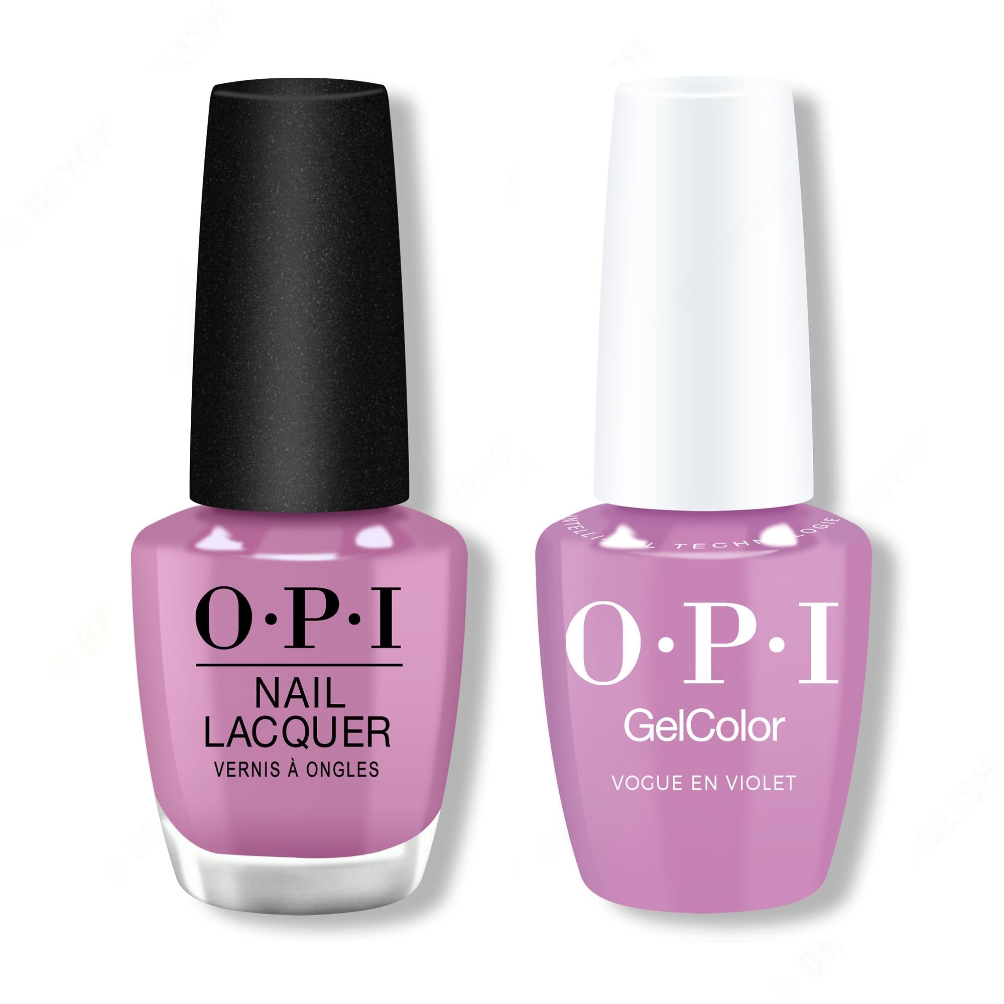 OPI - Gel & Lacquer Intelli-Gel Duo - Vogue en Violet