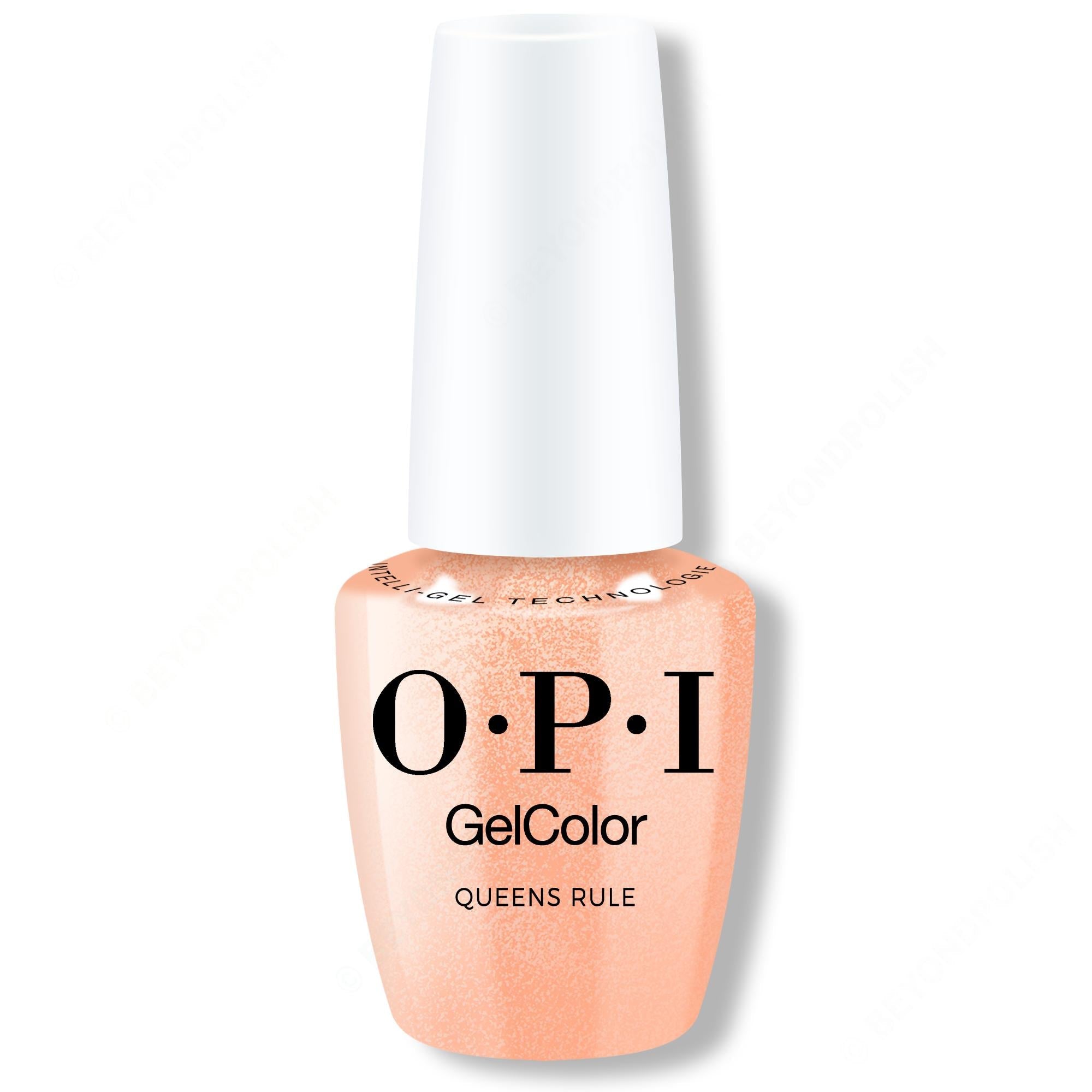 OPI Spring 2026 The New OPIcons Collection - GelColor Intelli-Gel - GCS066 - Queens Rule 0.5 oz