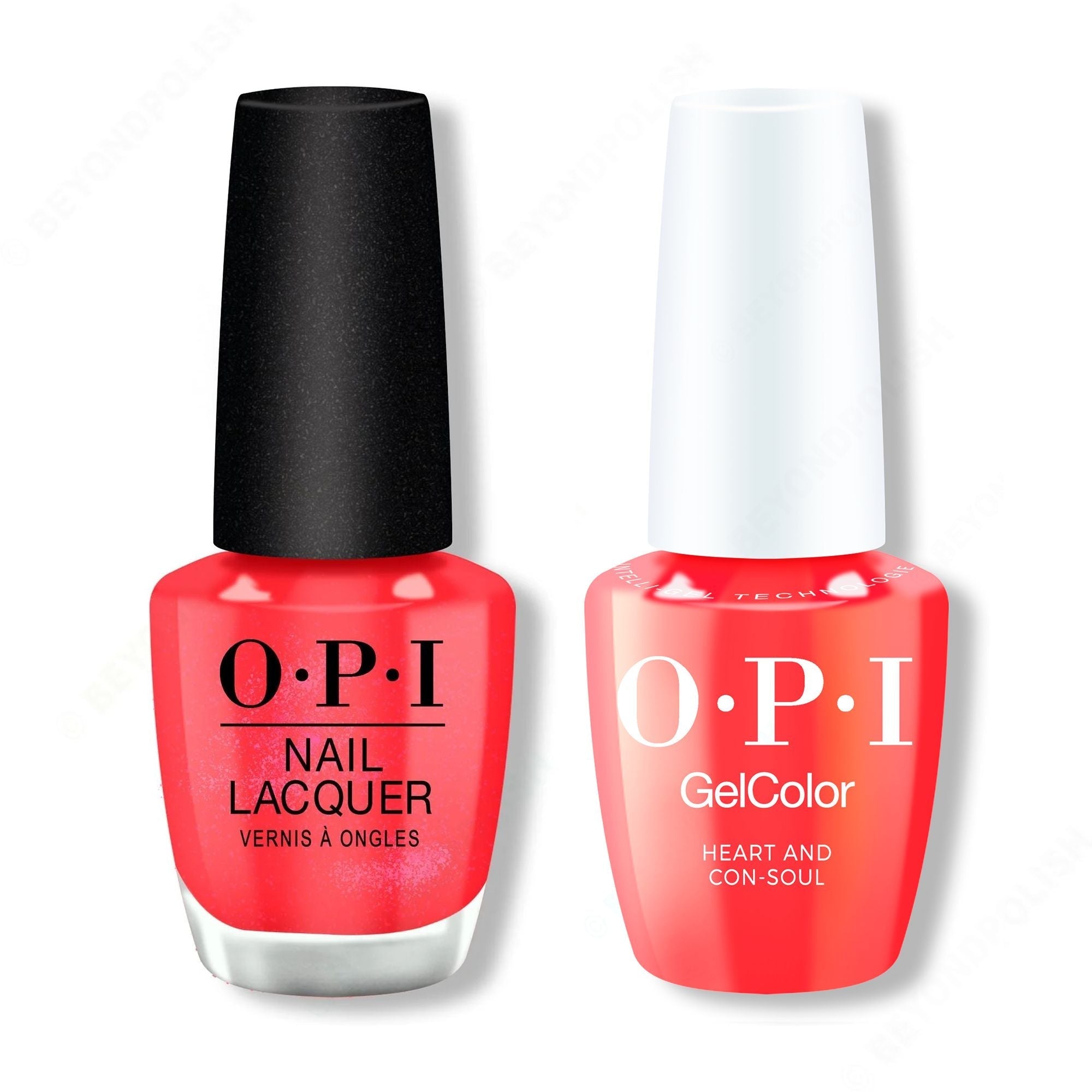 OPI - Intelli-Gel & Lacquer Duo - Heart And Con-Soul Vegan, HEMA-free and TPO-free
