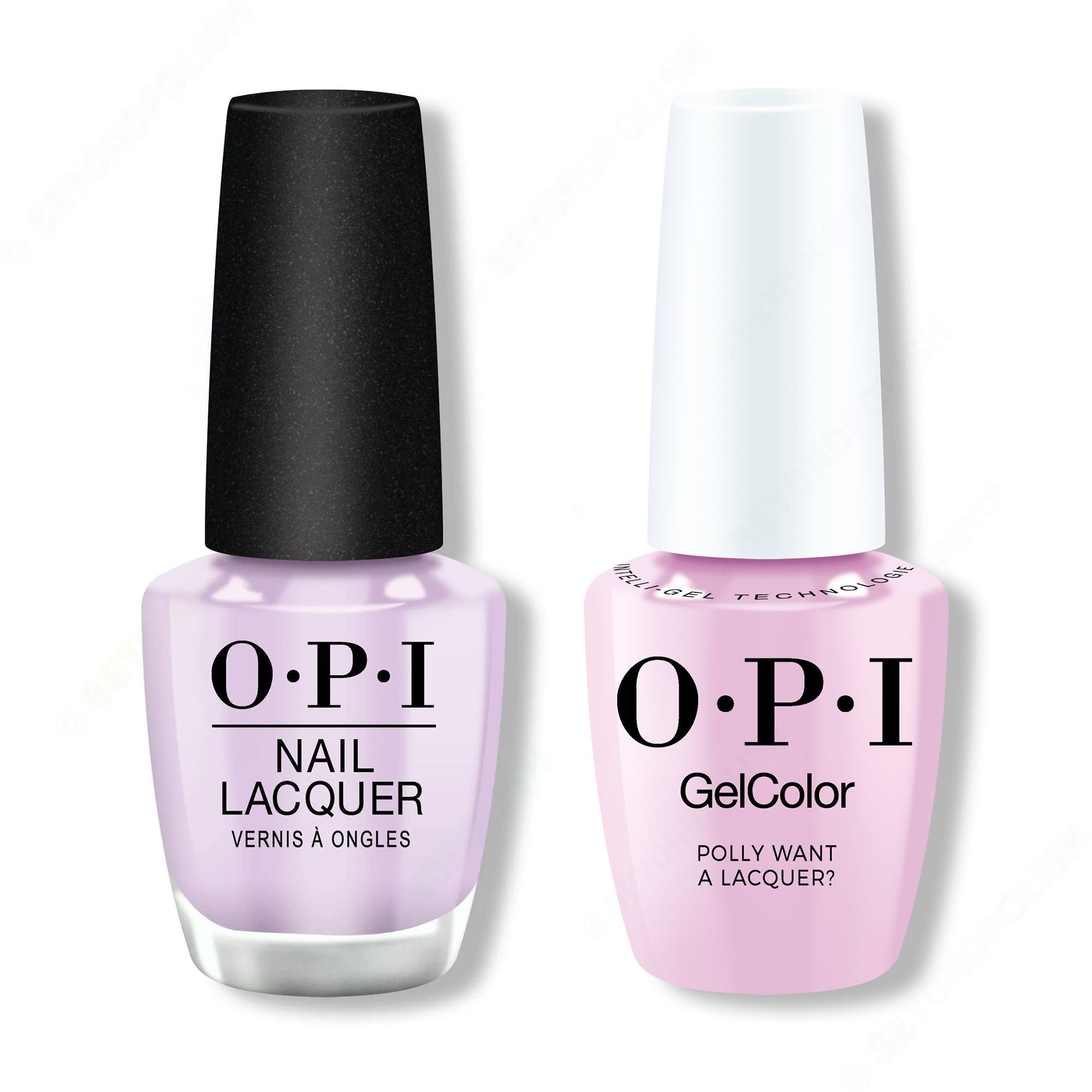 OPI - Intelli-Gel & Lacquer Duo - Polly Want A Lacquer? Vegan, HEMA-free and TPO-free