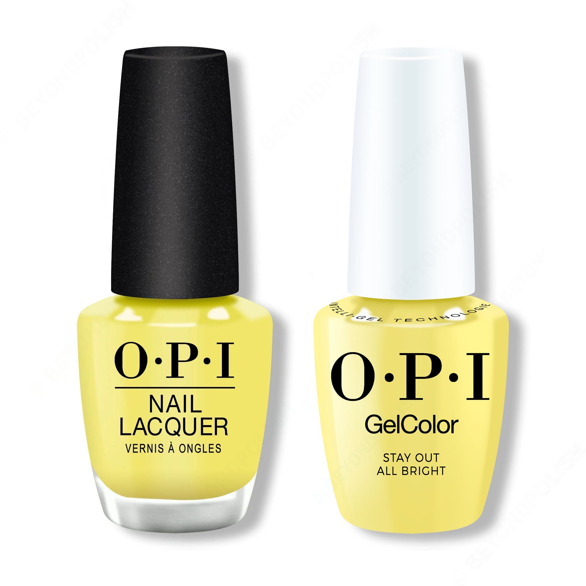 OPI - Intelli-Gel & Lacquer Duo - Stay Out All Bright