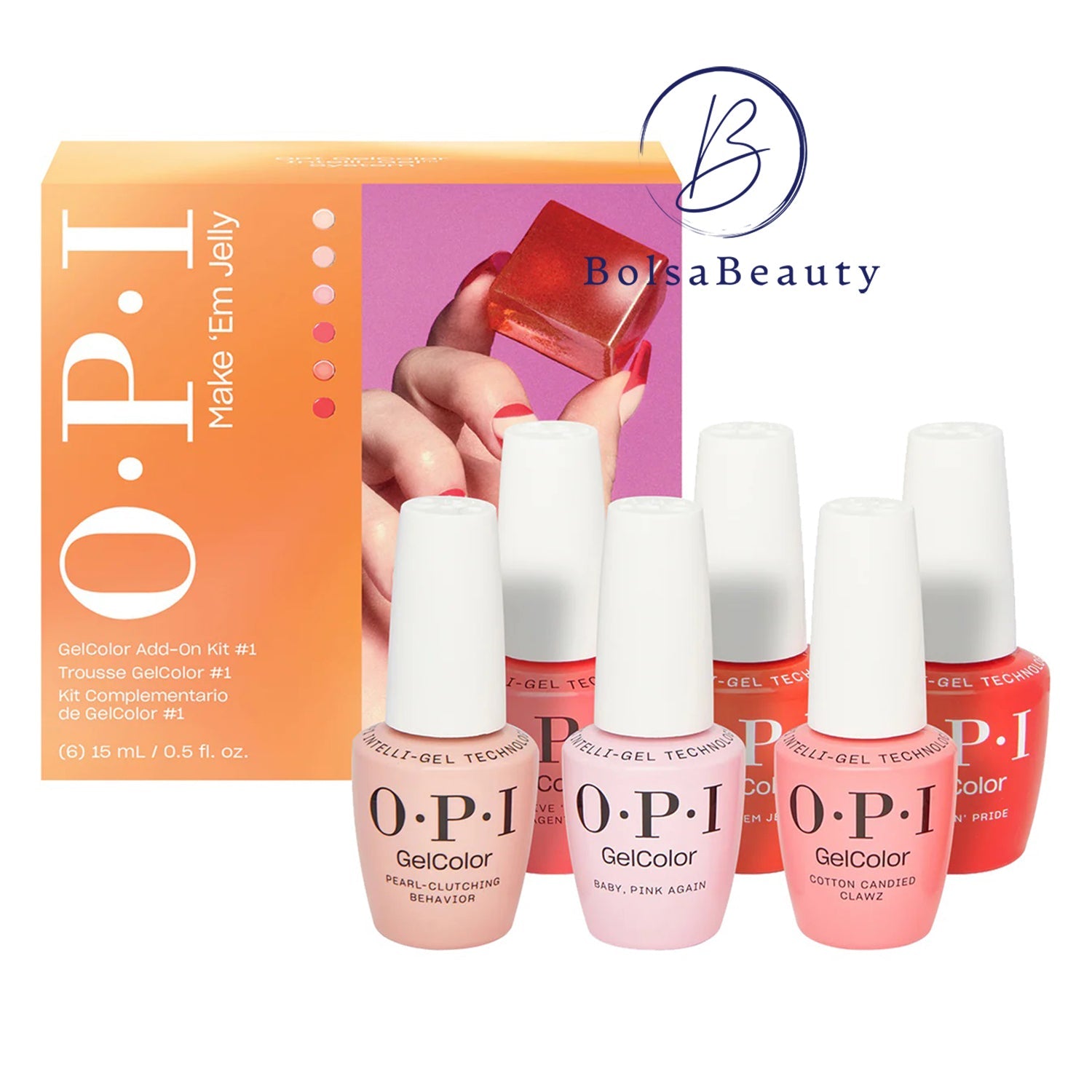 OPI - Gel Color Summer 2025 - Make Em Jelly (Set 1 or Set 2)