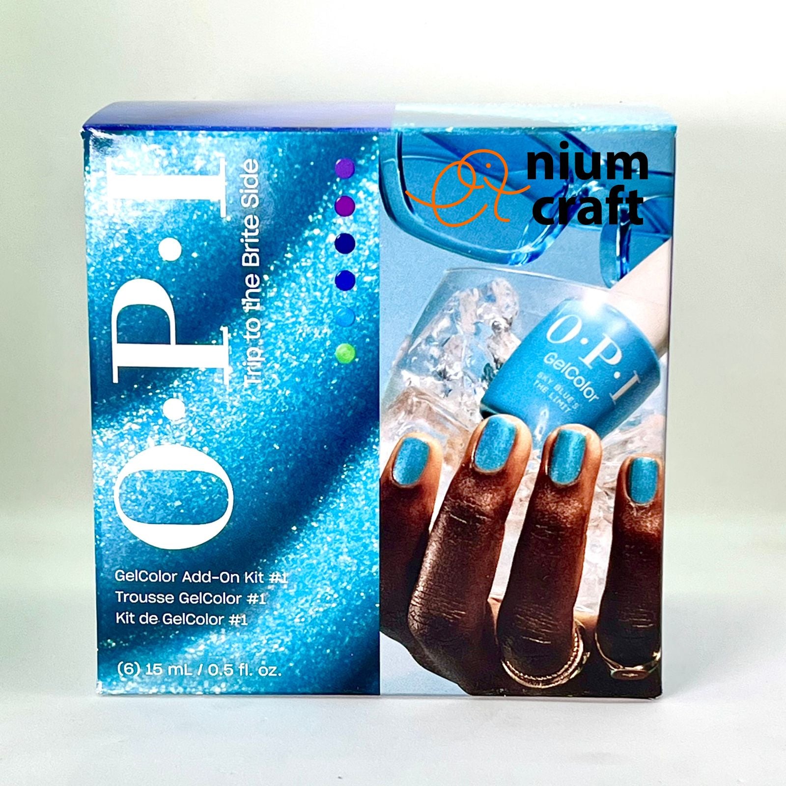 02オイル、インパクトパライバブルー OPI Trip To The Brite Side Intelli-Gel Summer Collection 2026 - Gel Co