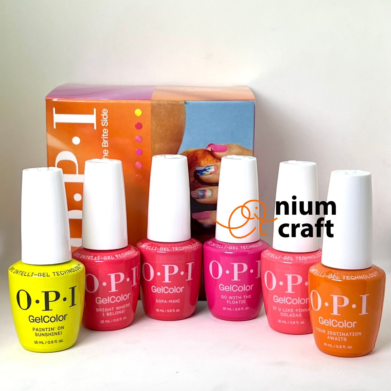 OPI Trip To The Brite Side Intelli-Gel Summer Collection 2026 - Gel Color Box #02