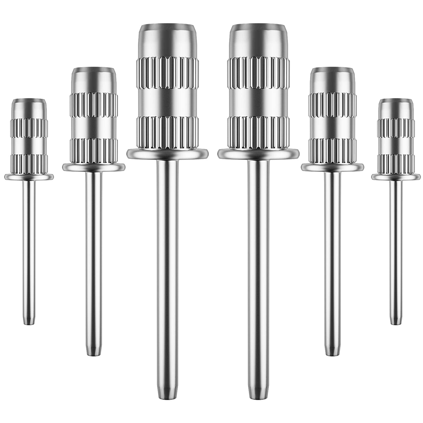 Medicool - Original Drill Head Mandrel Silver (Set 4pcs)