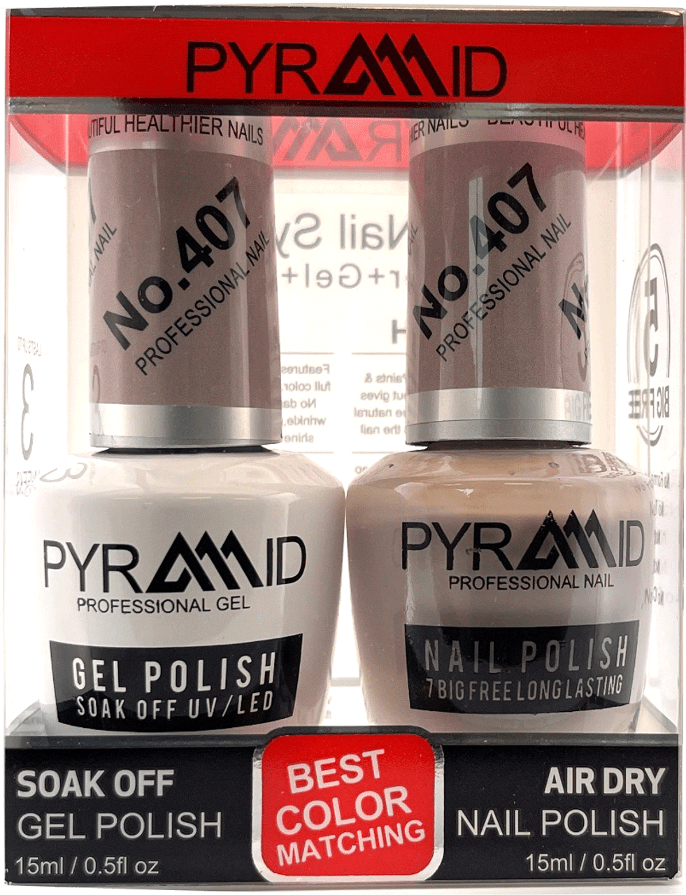 Pyramid - Gel & Polish Duo 15ml (#401 - #450)