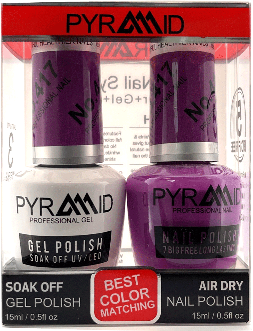 Pyramid - Gel & Polish Duo 15ml (#401 - #450)
