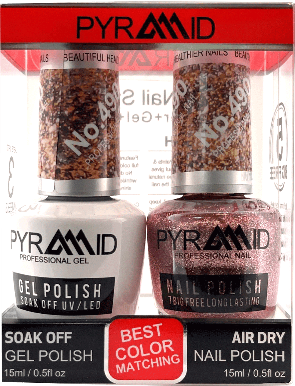 Pyramid - Gel & Polish Duo 15ml (#451 - #500)