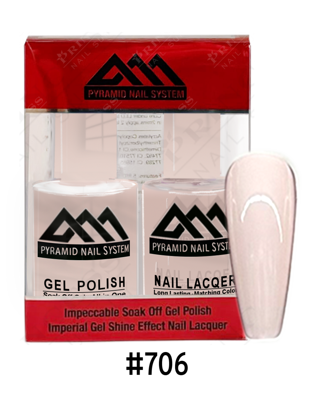 Pyramid - Gel & Polish Duo (#701 - #772) - NEW 2024
