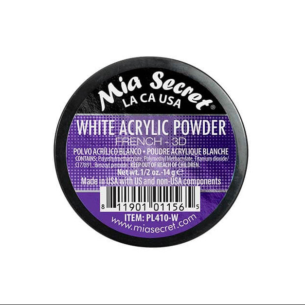 Mia Secret - White Acrylic Powder