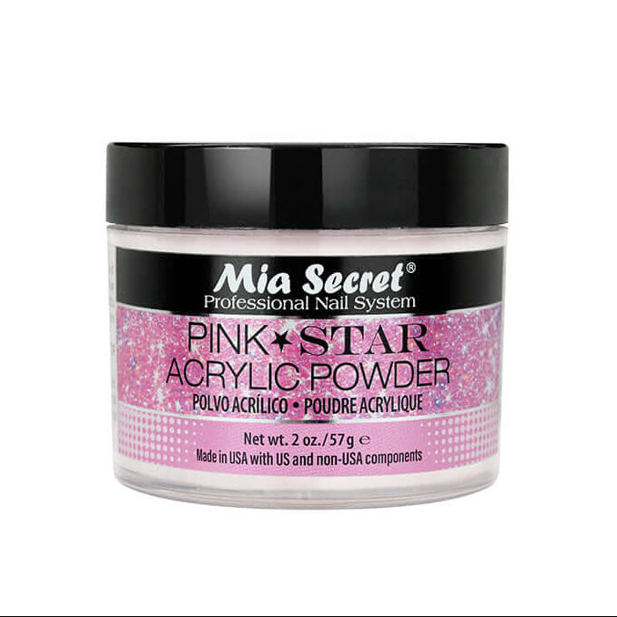 Mia Secret - Pink Star Acrylic Powders 2oz