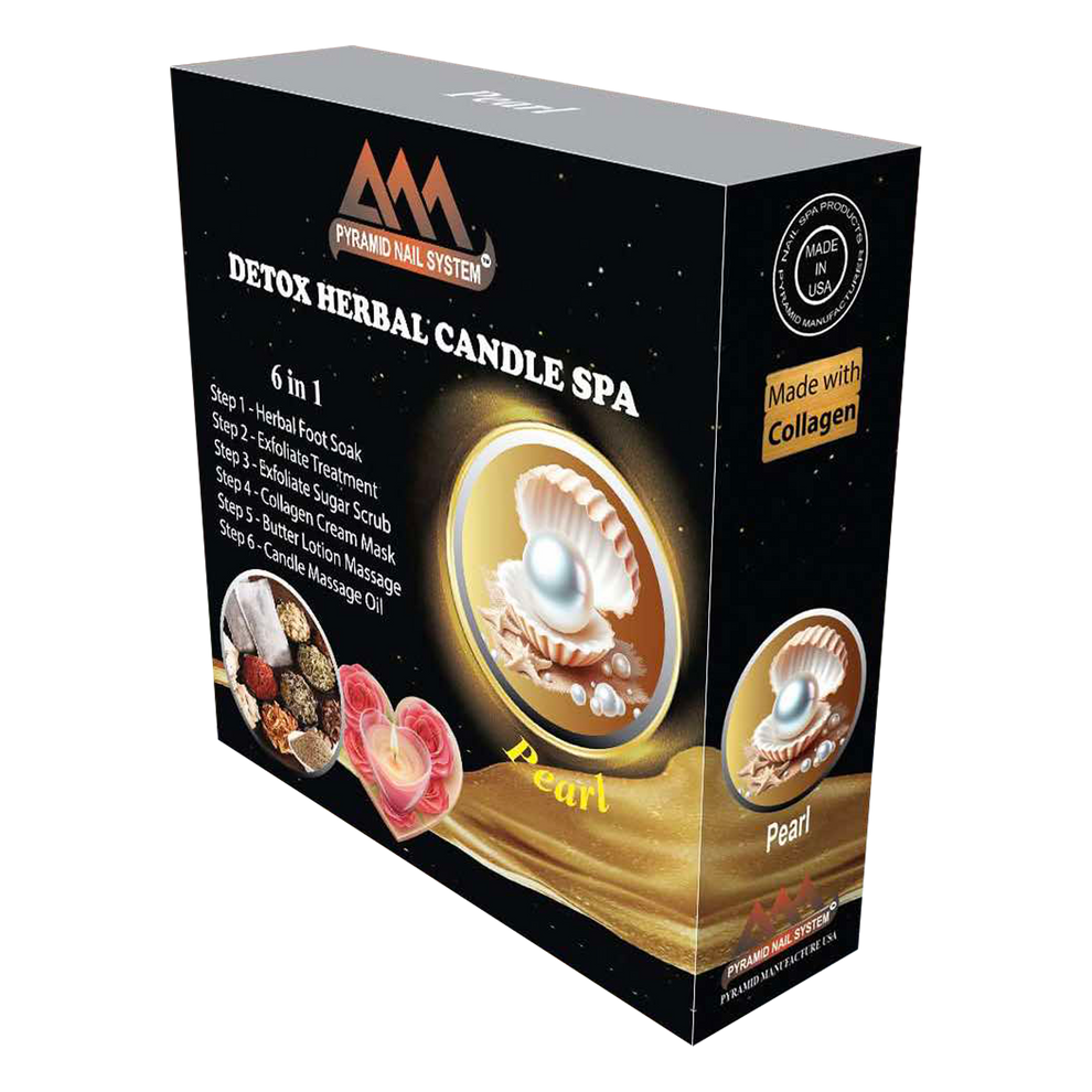 Pyramid Detox Herbal Candle Spa 6 steps (50pcs / case)