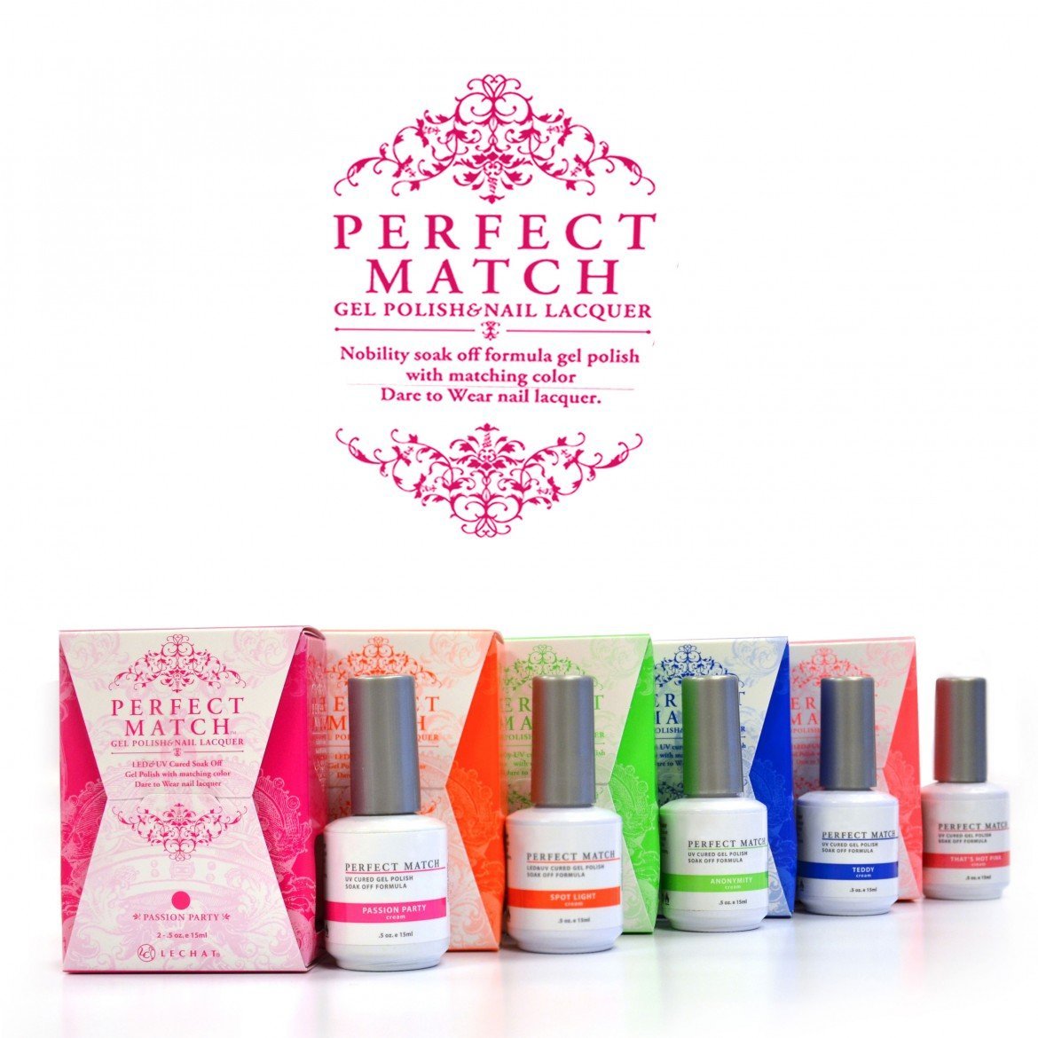 LeChat - Perfect Match Gel & Lacquer Duo (#01 - #50)