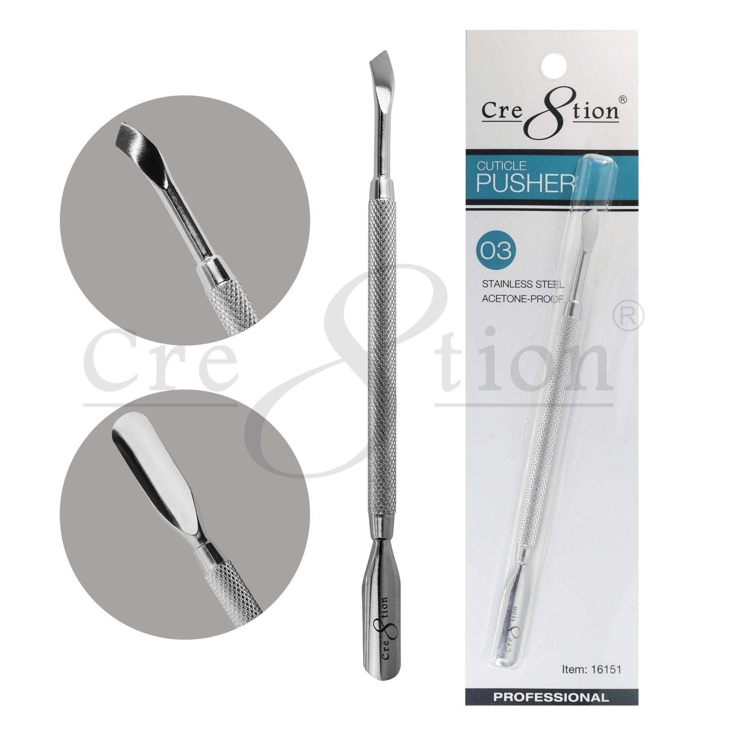 Cre8tion - Cuticle Pusher (#P01 - #P07)
