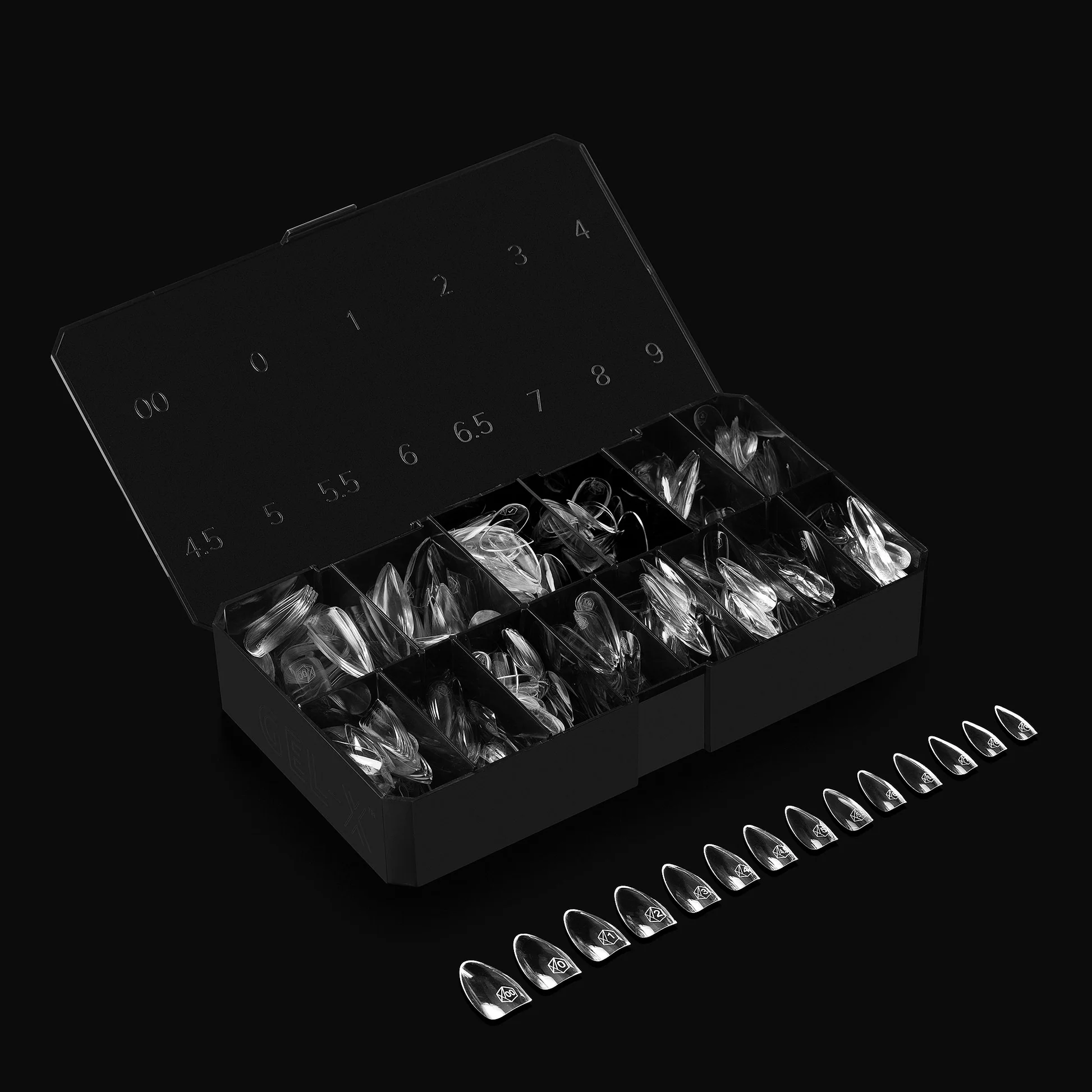 Apres Gel-X Tips 2.0 - SCULPTED Almond 600pcs