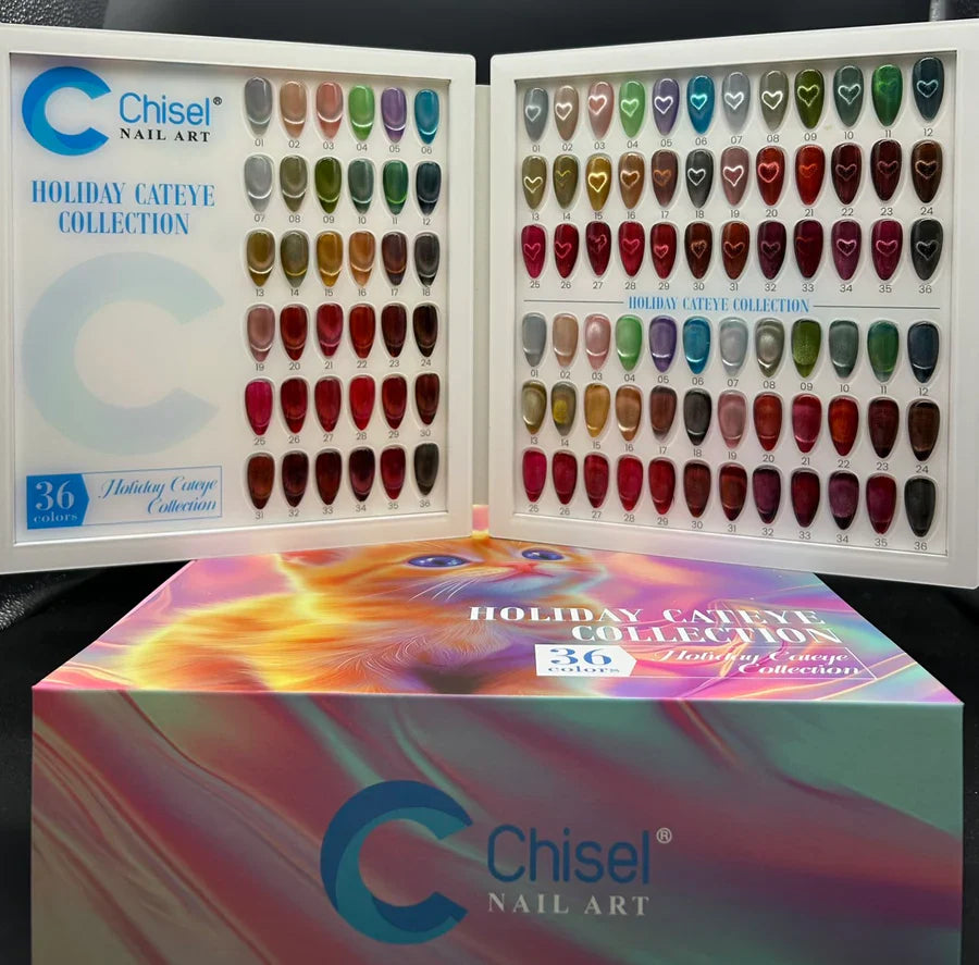 Chisel Holiday Cat Eye 36 Colors -  Free sample + Magnet
