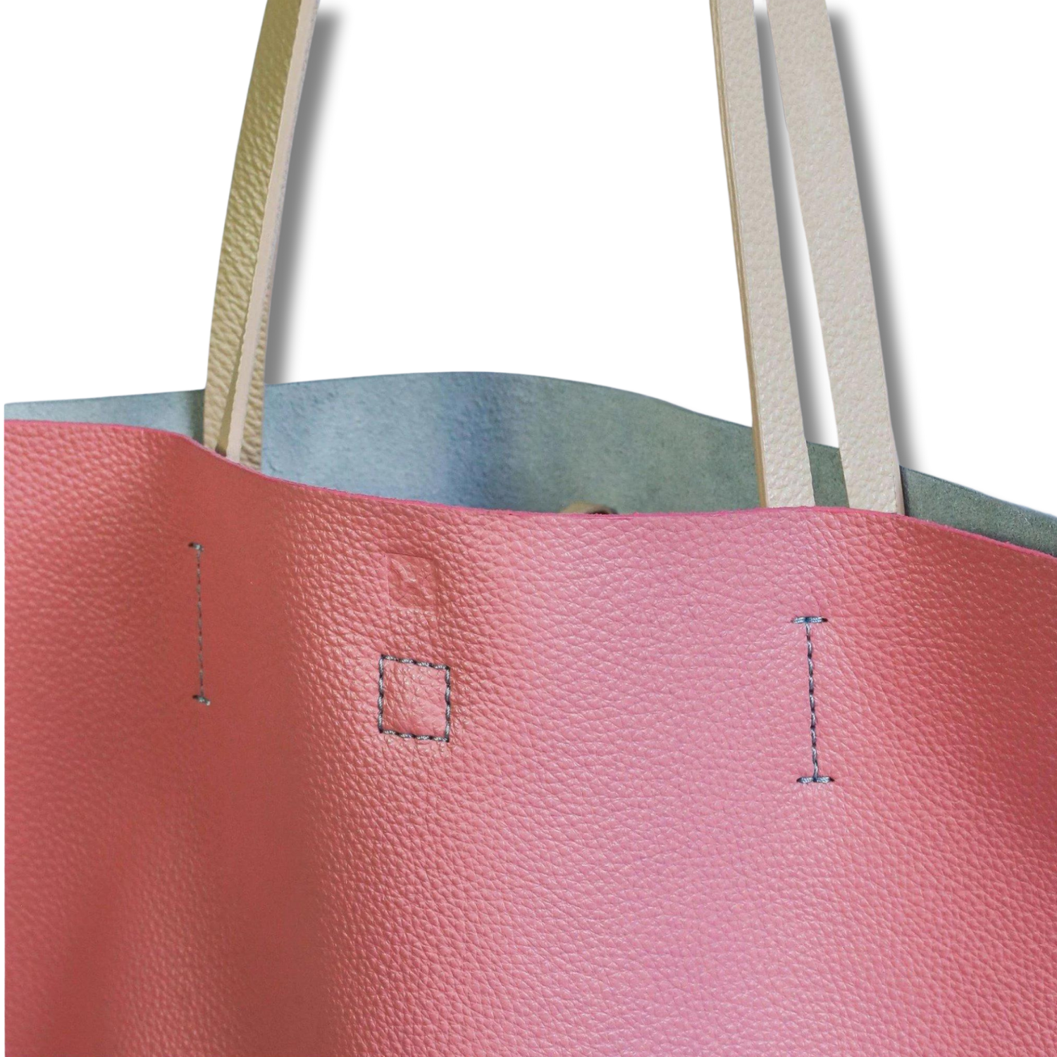 Soft Tote Hand Bag With Drawstring Colorful Custom