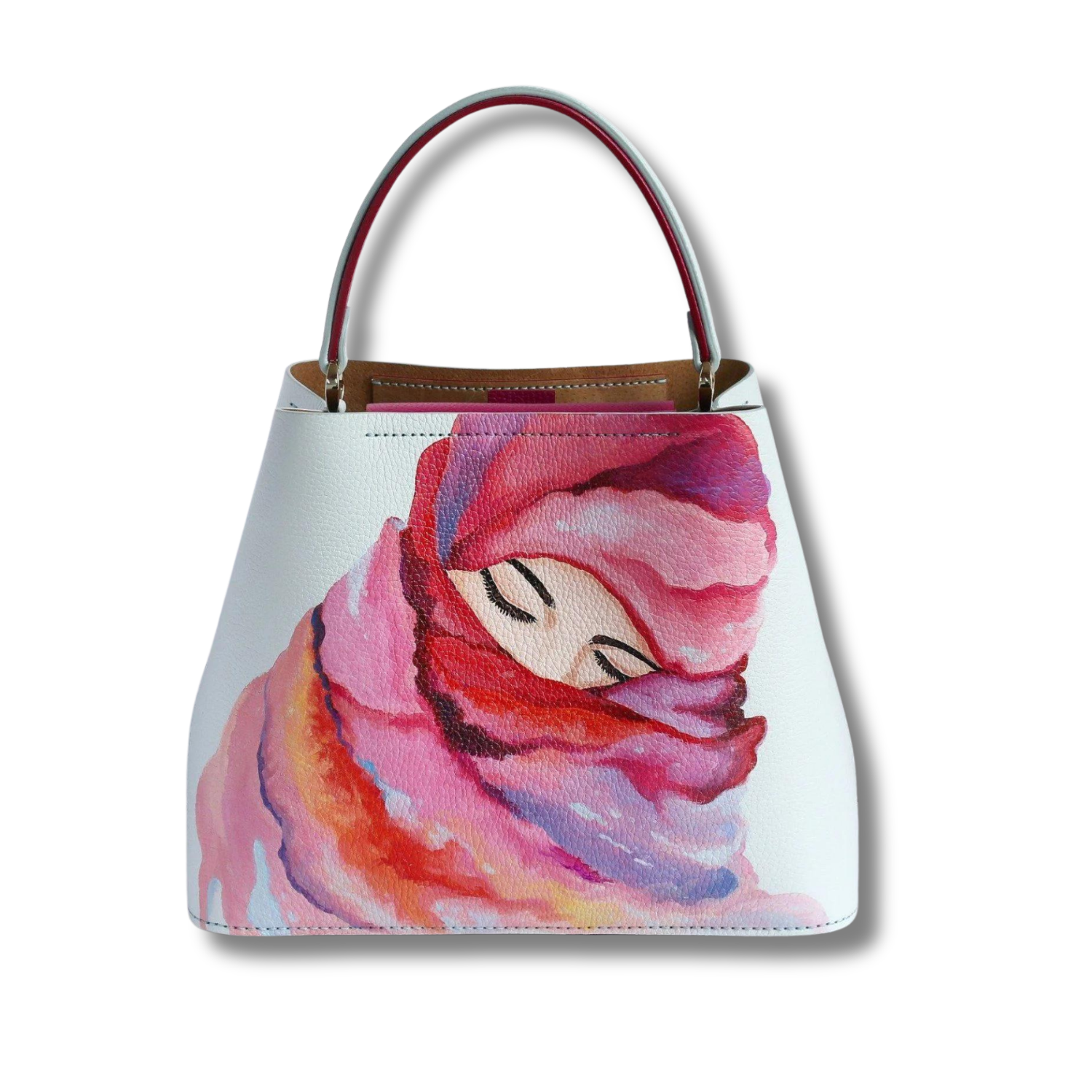 Stunning Shoulder Hand Bag Custom Color and Painted