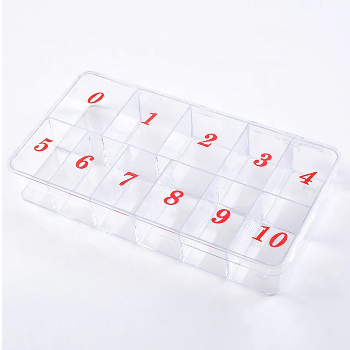 BolsaBeauty - Empty Nail Tips Box 0-10 (Set 2pcs)