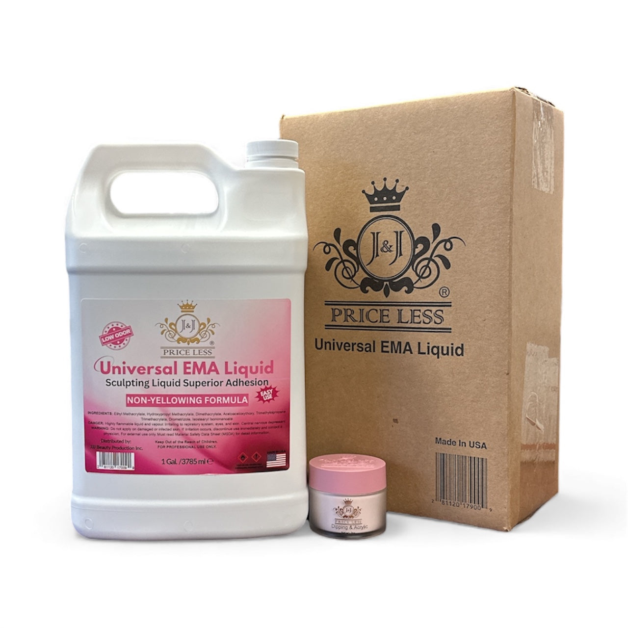 Universal EMA Sculpting Liquid Superior Adhesion 1 Gallon (Get a Free 2oz J&J Powder)