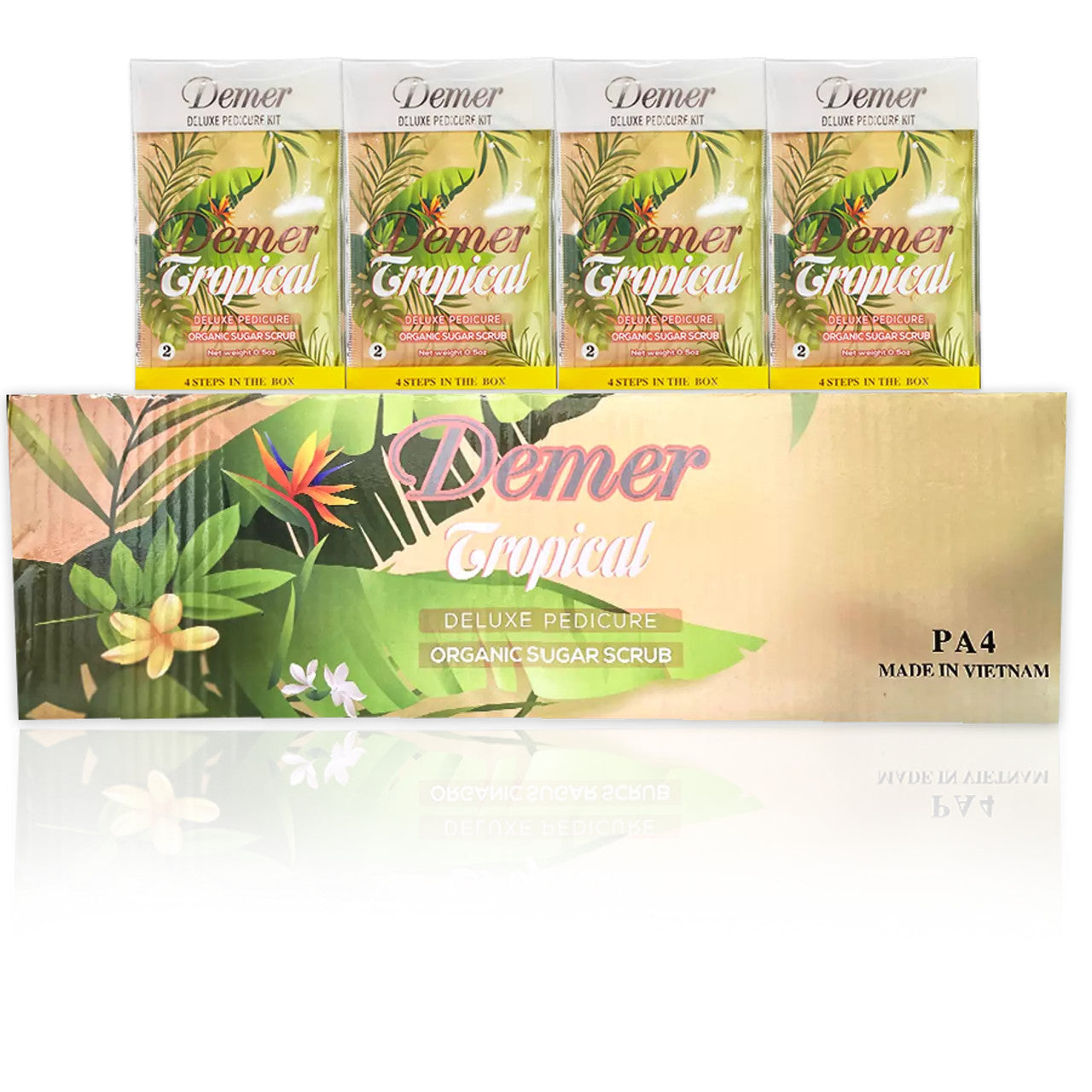 Demer - Pedicure Deluxe 4in1 (Case 60 Boxes) - Many Scents