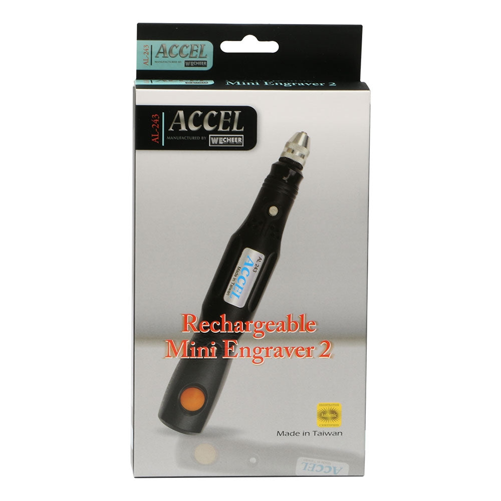Accel - AL243 Recharge Cordless Drill (Black/ White)