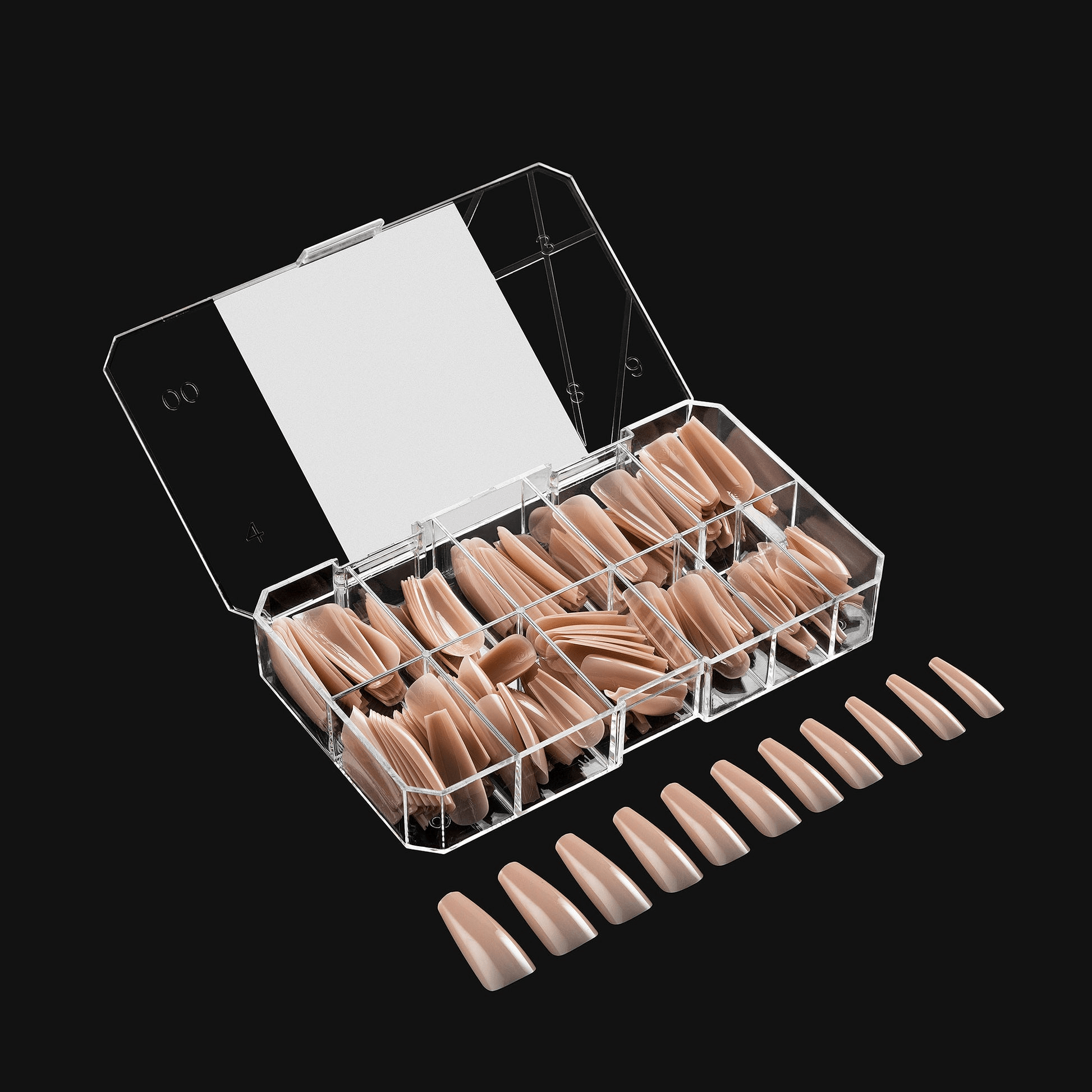 Apres Neutrals Gel-X Tips - Alex SCULPTED Long 150pcs