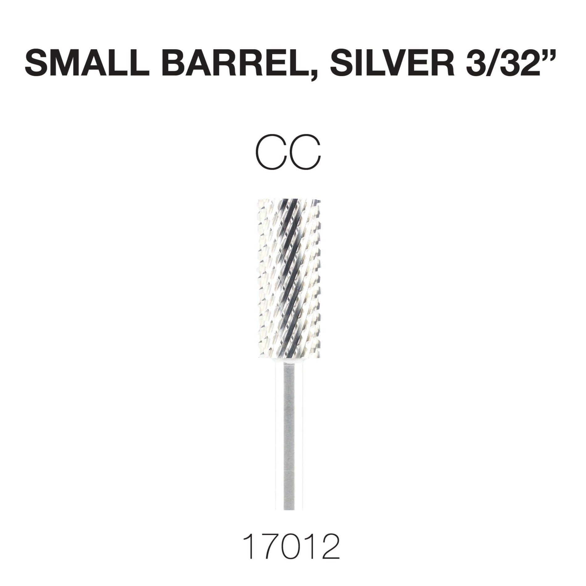 Cre8tion - Carbide Silver - Small & Large - 3/32 - Original