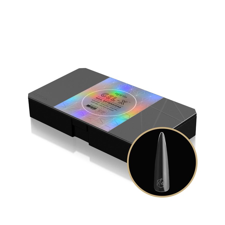 Apres - Gel X Tips Box - Sculpted Square (S, M, L, XL)
