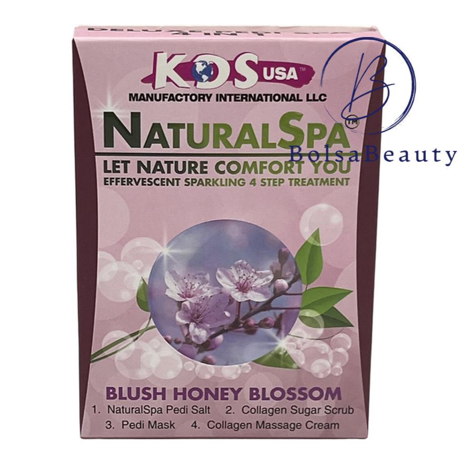 KDS - Pedicure Deluxe 4in1 (Case 88 Boxes) - Blush Honey Blossom