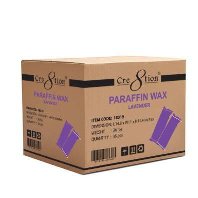 Cre8tion - Paraffin Wax Lavender, Peach (Case 36lbs)