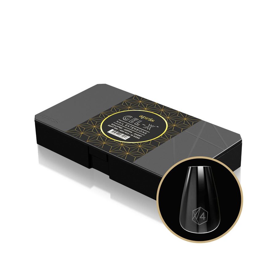 Apres - Gel X Tips Box - Sculpted Square (S, M, L, XL)