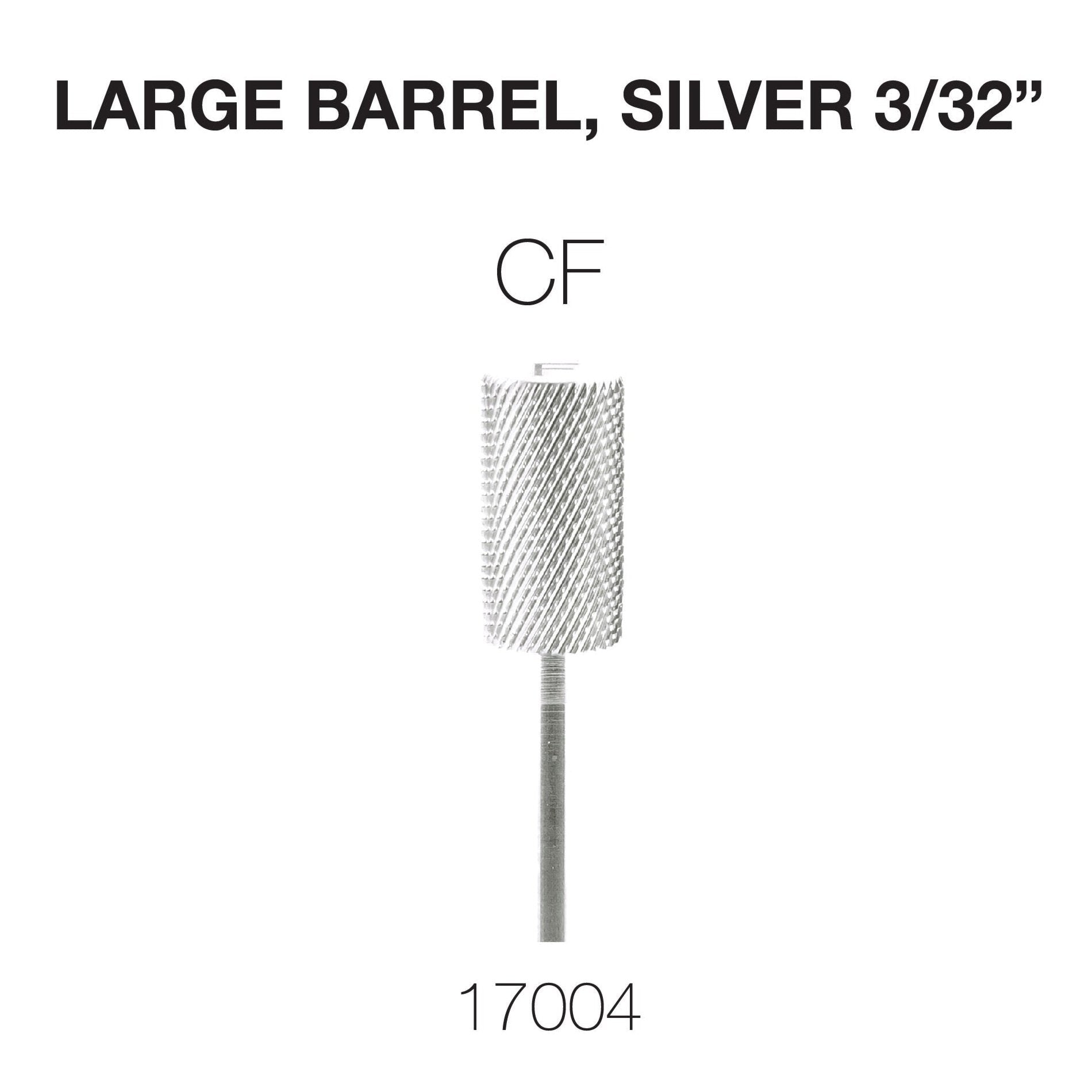 Cre8tion - Carbide Silver - Small & Large - 3/32 - Original